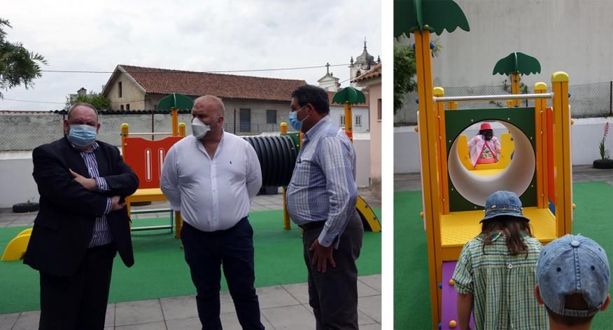 São João do Campo inaugurou parque infantil no Dia da Criança
