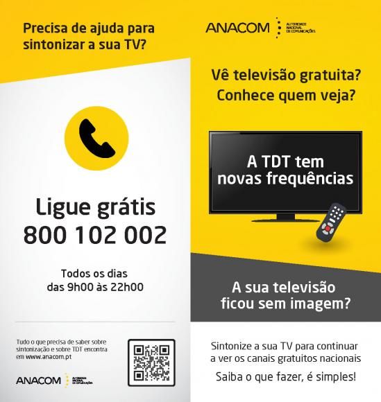 TDT tem novas frequências - Saiba como sintonizar